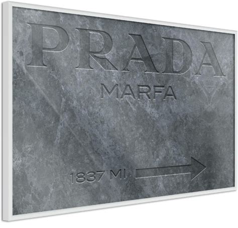 Artgeist Prada (White) juliste .